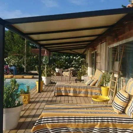 別荘 La Maison De La Terre Brulee エーグ・モルト